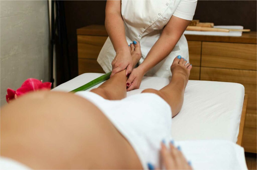 reflexologie femme enceinte